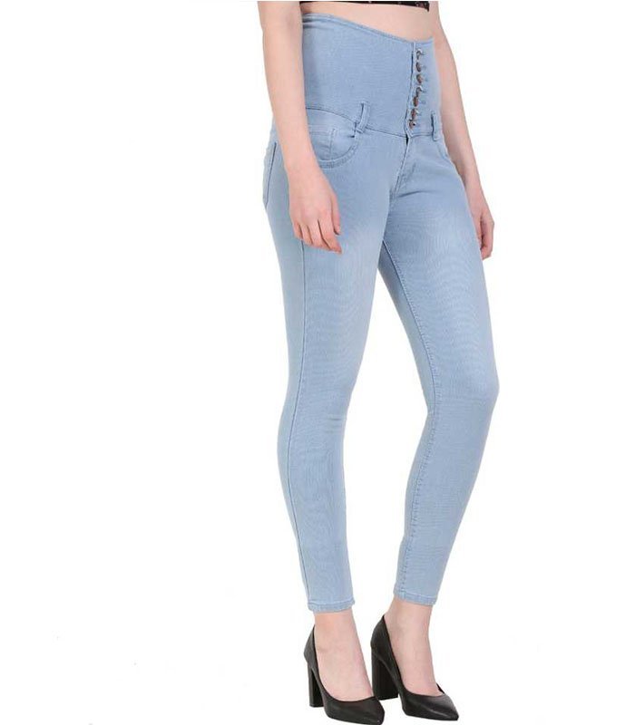 Bdstar Skinny Women Light Blue Jeans - Image 2