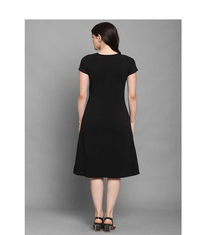 PURVJA Women A-line Multicolor Dress - Image 2