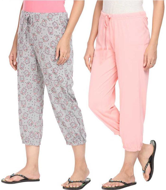 Women Multicolor Capri - Image 2