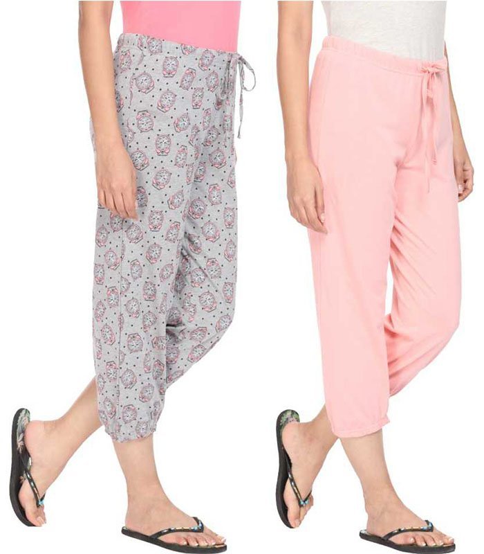 Women Multicolor Capri - Image 3
