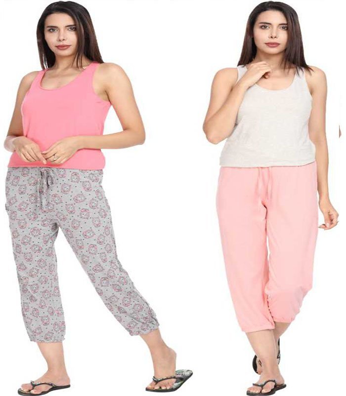 Women Multicolor Capri - Image 5